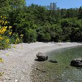 Ferienwohnungen Brzac 5346, Brzac - Nächster Strand