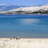 Appartamenti Pag 9517, Pag - La spiaggia più vicina