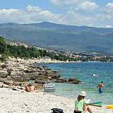 Appartamenti Novi Vinodolski 3550, Novi Vinodolski - La spiaggia più vicina